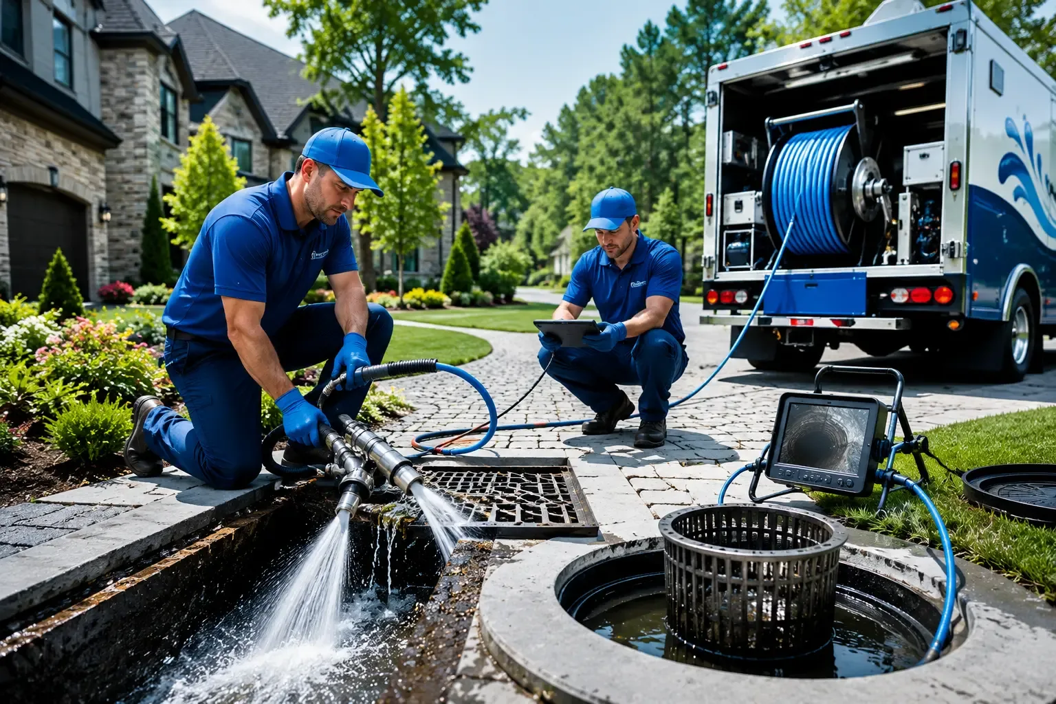 Local outdoor drain cleaning professionals in Dayton, IA