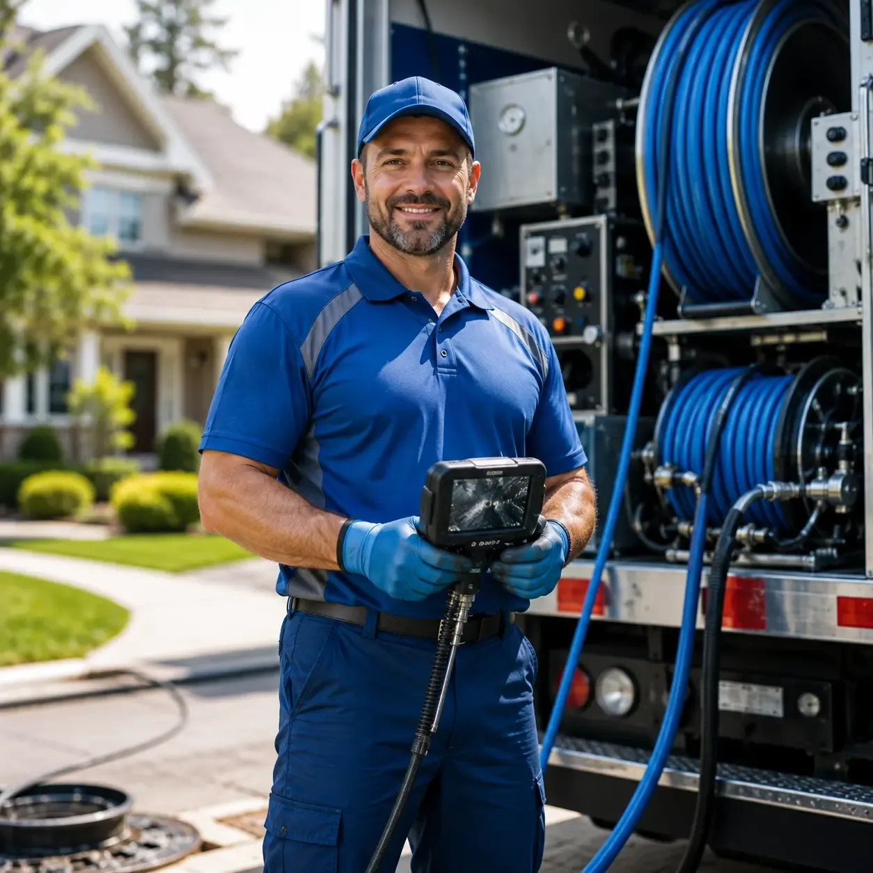 Local outdoor drain cleaning specialists in Dayton, IA
